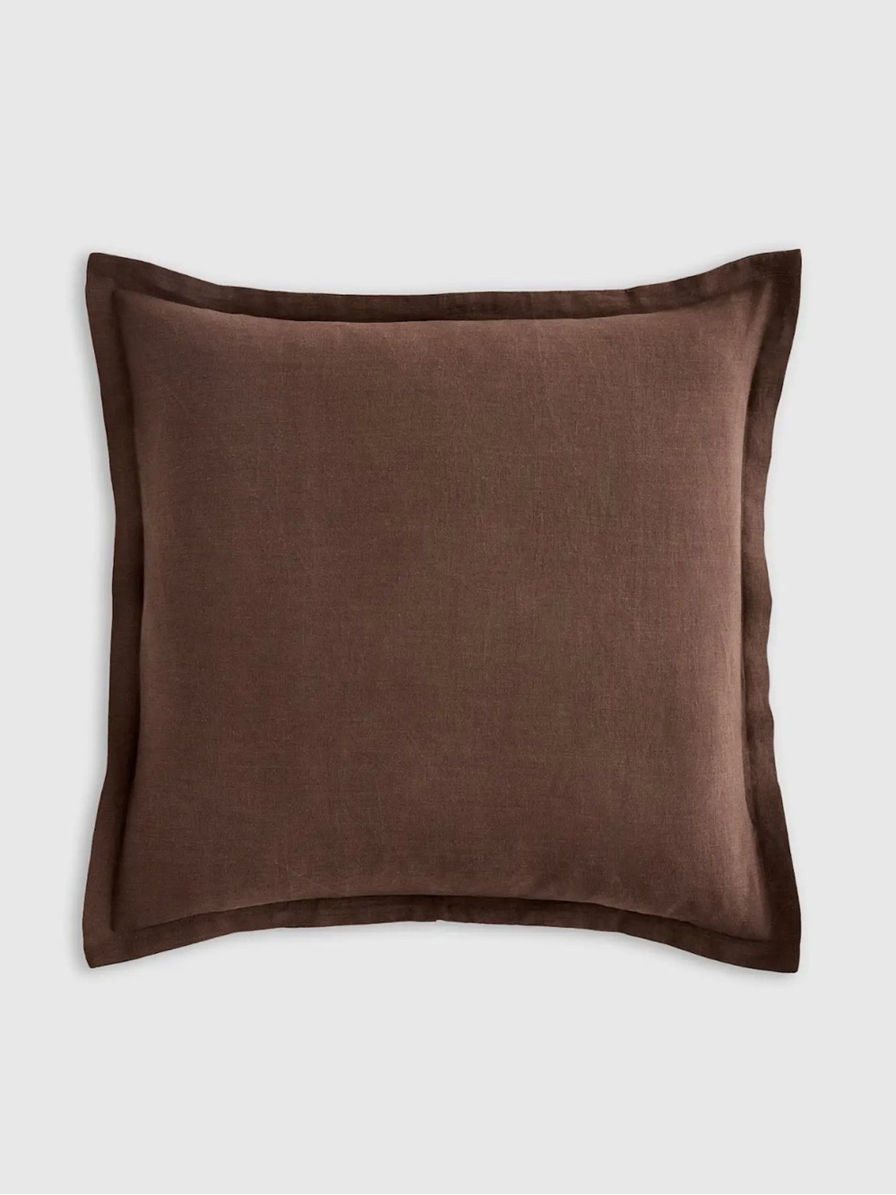 Espresso European Linen Euro Sham - Retail $30
